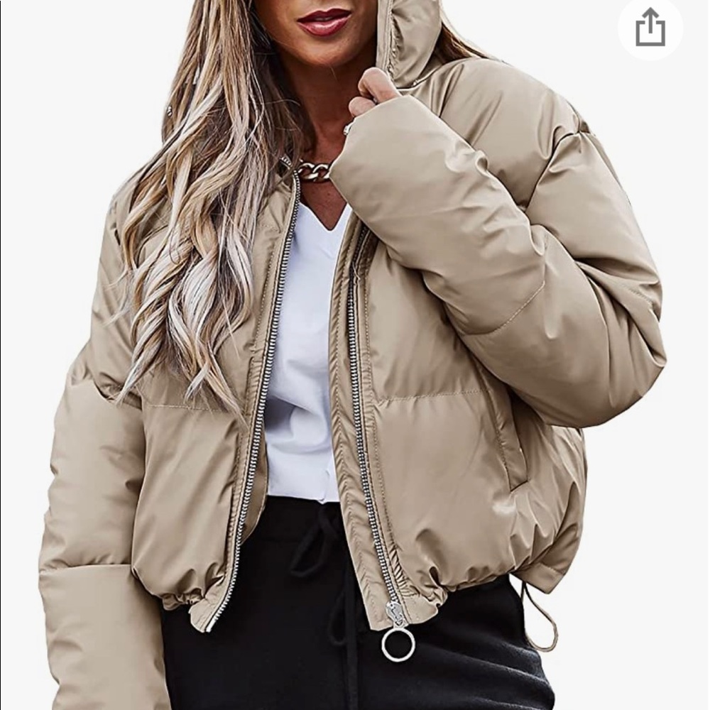 Women’s puffer coat jacket light weight